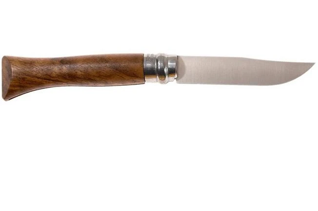 Opinel Pocket Knife No. 6 Luxury Range, Stainless Steel, Walnut Wood 4 Opinel Pocket Knife No. 6 Luxury Range, Stainless Steel, Walnut Wood - Image 2
