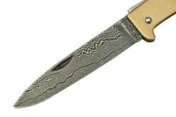 Otter Mercator 10-726 RG D Large Brass Damask Leather Strap, Pocket Knife -Knife Hub Shop OR10 726RGD 03 otter