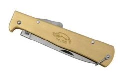 Otter Mercator 10-726 RG R Large Brass Stainless, Pocket Knife -Knife Hub Shop OR10 726RGR 06 otter