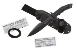 Pohl Force Tactical Nine Black 5015 Survival Knife, Dietmar Pohl Design 11 Pohl Force Tactical Nine Black 5015 Survival Knife, Dietmar Pohl Design -Knife Hub Shop PF5015 04 pohlforce