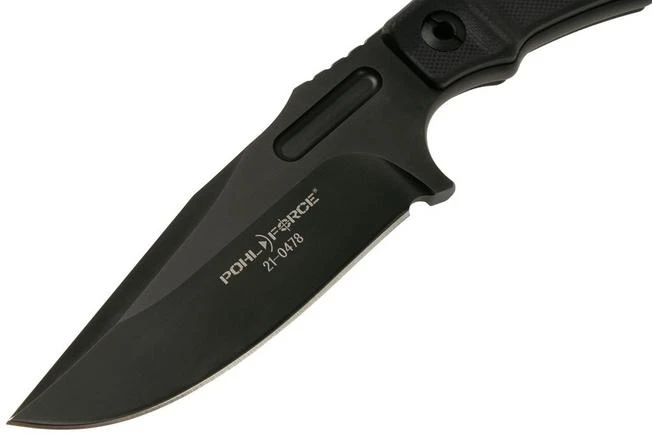 Pohl Force Compact One Black 6022 Fixed Knife, Dietmar Pohl Design 5 Pohl Force Compact One Black 6022 Fixed Knife, Dietmar Pohl Design - Image 3