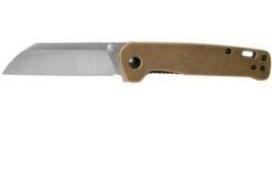QSP Knife Penguin QS130-F Brass, Satin, Pocket Knife