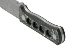 QSP Knife Canary QS141-E Damascus, Aluminium Foil Carbon Fibre, Neck Knife -Knife Hub Shop QS141 E 04 qsp