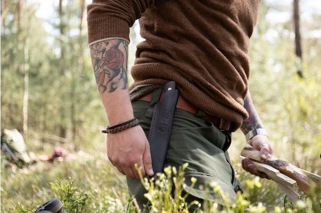 Real Steel Bushcraft III Convex Ebony Mosaic 3726E Knivesandtools Exclusive Bushcraft Knife 10 Real Steel Bushcraft III Convex Ebony Mosaic 3726E Knivesandtools Exclusive Bushcraft Knife - Image 8