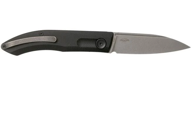 Real Steel Stella Black Canvas Micarta 7055 Knivesandtools Exclusive Pocket Knife, Poltergeist Design 4 Real Steel Stella Black Canvas Micarta 7055 Knivesandtools Exclusive Pocket Knife, Poltergeist Design - Image 2