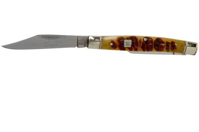 Rough Ryder Ram’s Horn Bone Stockman RR1596 Pocket Knife 5 Rough Ryder Ram’s Horn Bone Stockman RR1596 Pocket Knife - Image 3