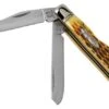 Rough Ryder Mini Trapper Amber Bone RR948 Slipjoint Pocket Knife -Knife Hub Shop RY948 01 rough ryder