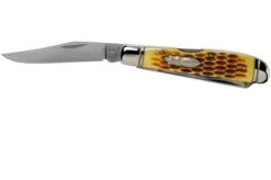 Rough Ryder Mini Trapper Amber Bone RR948 Slipjoint Pocket Knife -Knife Hub Shop RY948 03 rough ryder