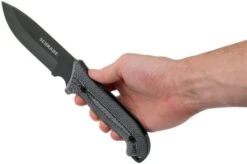 Schrade Frontier 5" Fixed Blade SCHF51M Micarta, 1095 Carbon Steel, Fixed Knife With Sharpening Stone & Firesteel 15 Schrade Frontier 5" Fixed Blade SCHF51M Micarta, 1095 Carbon Steel, Fixed Knife With Sharpening Stone & Firesteel -Knife Hub Shop SCHF51M 06 schrade