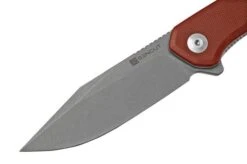SENCUT Snap SA05A-V1 Burgundy Pocket Knife -Knife Hub Shop SESA05A V1 03 sencut