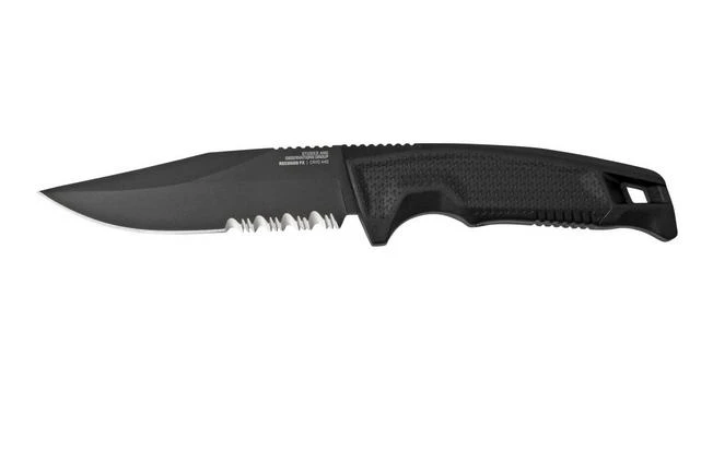 SOG Recondo FX, Black, Partially Serrated 17-22-02-57 Fixed Knife 3 SOG Recondo FX, Black, Partially Serrated 17-22-02-57 Fixed Knife