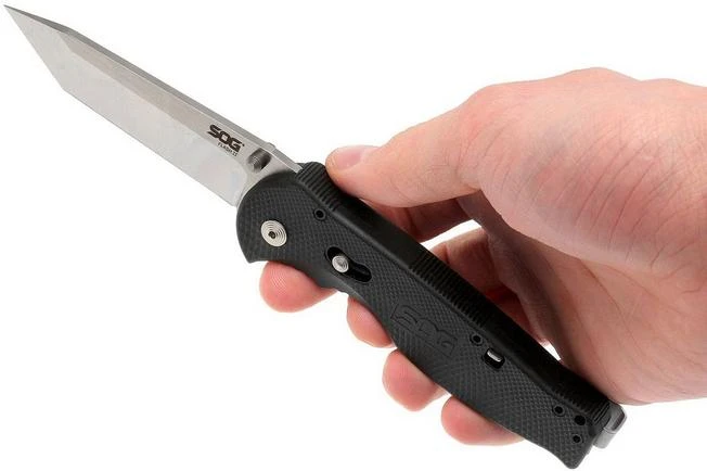 SOG Flash II Tanto Satin Straight Edge- FSA-8 10 SOG Flash II Tanto Satin Straight Edge- FSA-8 - Image 8