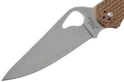 Spyderco Byrd Cara Cara 2 Brown BY03PBN2 Pocket Knife -Knife Hub Shop SPBY03PBN2 03 spyderco byrd