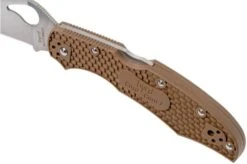 Spyderco Byrd Cara Cara 2 Brown BY03PBN2 Pocket Knife -Knife Hub Shop SPBY03PBN2 07 spyderco byrd