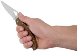 Spyderco Byrd Cara Cara 2 Brown BY03PBN2 Pocket Knife -Knife Hub Shop SPBY03PBN2 08 spyderco byrd