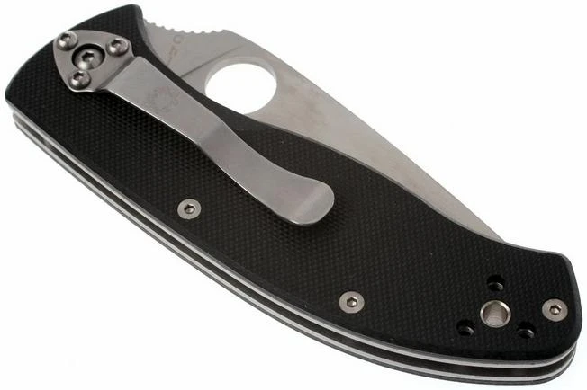 Spyderco Tenacious C122GPS Partly Serrated Pocket Knife 5 Spyderco Tenacious C122GPS Partly Serrated Pocket Knife - Image 3