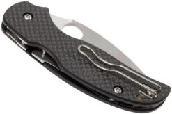Spyderco Sage 5 C123CFCL Pocket Knife 13 Spyderco Sage 5 C123CFCL Pocket Knife -Knife Hub Shop SPC123CFPCL 04 spyderco spc123cfpcl 04