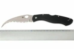 Spyderco Civilian C12GS Serrated Pocket Knife -Knife Hub Shop SPC12GS 05 spyderco civilian spc12gs d5