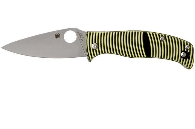 Spyderco Caribbean C217GP Pocket Knife, Sal Glesser Design 3 Spyderco Caribbean C217GP Pocket Knife, Sal Glesser Design