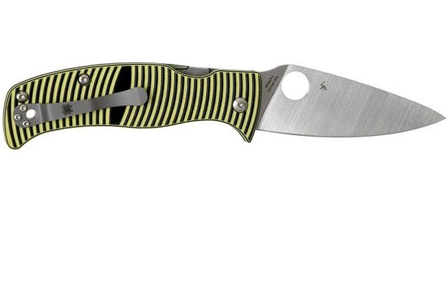 Spyderco Caribbean C217GP Pocket Knife, Sal Glesser Design 4 Spyderco Caribbean C217GP Pocket Knife, Sal Glesser Design - Image 2