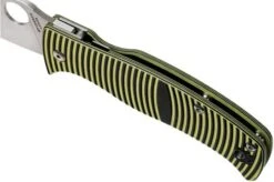 Spyderco Caribbean C217GP Pocket Knife, Sal Glesser Design 16 Spyderco Caribbean C217GP Pocket Knife, Sal Glesser Design -Knife Hub Shop SPC217GP 07 spyderco