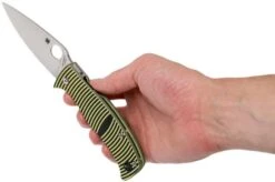 Spyderco Caribbean C217GP Pocket Knife, Sal Glesser Design 17 Spyderco Caribbean C217GP Pocket Knife, Sal Glesser Design -Knife Hub Shop SPC217GP 08 spyderco