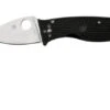 Spyderco Lil' Temperance 3 Lightweight C69PBK3 Pocket Knife, Sal Glesser Design -Knife Hub Shop SPC69PBK3 01 spyderco