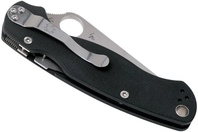 Spyderco Paramilitary 2 C81GP2 Pocket Knife 11 Spyderco Paramilitary 2 C81GP2 Pocket Knife - Image 9