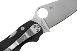 Spyderco Paramilitary 2 C81GP2 Pocket Knife 25 Spyderco Paramilitary 2 C81GP2 Pocket Knife -Knife Hub Shop SPC81GP2 05 spyderco