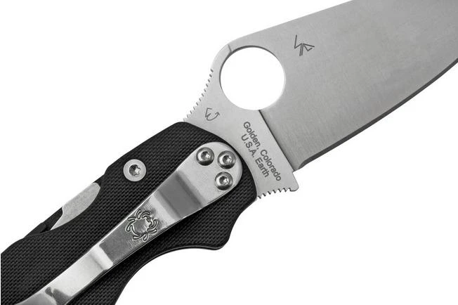 Spyderco Paramilitary 2 C81GP2 Pocket Knife 12 Spyderco Paramilitary 2 C81GP2 Pocket Knife - Image 10