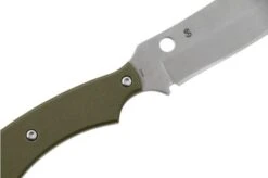 Spyderco Stok Bowie FB49GPOD OD Green G10 Fixed Knife, Sjoerd Stok Design -Knife Hub Shop SPFB49GPOD 05 spyderco