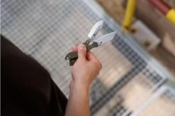 Spyderco Stok Bowie FB49GPOD OD Green G10 Fixed Knife, Sjoerd Stok Design -Knife Hub Shop SPFB49GPOD 09 spyderco