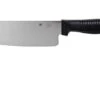 Spyderco K08PBK Santoku 16.5 Cm, Black -Knife Hub Shop SPK08PBKB 01 spyderco kitchen