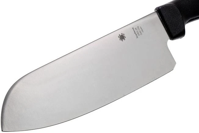 Spyderco K08PBK Santoku 16.5 Cm, Black 5 Spyderco K08PBK Santoku 16.5 Cm, Black - Image 3