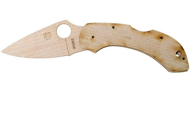 Spyderco Wooden Kit Dragonfly C28 WDKIT1 Wooden Pocket Knife 3 Spyderco Wooden Kit Dragonfly C28 WDKIT1 Wooden Pocket Knife