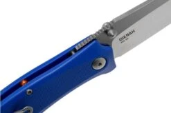 Steel Will Gienah F53-13 Blue, Satin Pocket Knife -Knife Hub Shop SWK F53 13 06 steel will knives