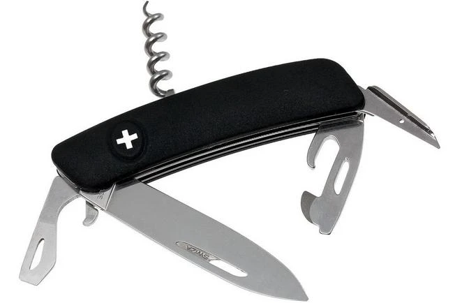 Swiza D03 Swiss Pocket Knife - Black 3 Swiza D03 Swiss Pocket Knife - Black