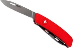 Swiza D04 Swiss Pocket Knife - Red -Knife Hub Shop SZD04 RD 03 swiza szd04 rd 03