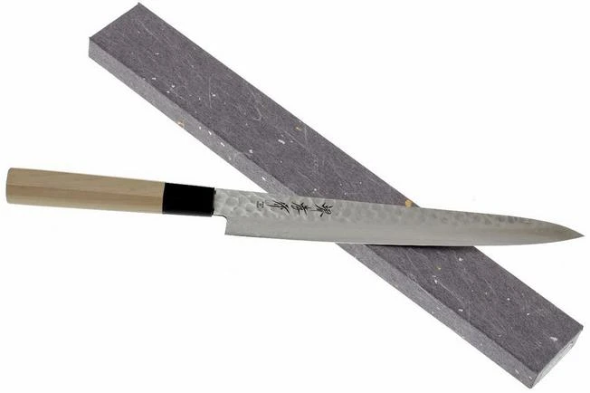 Sakai Takayuki 45-Layer Damascus Carving Knife 24 Cm 7 Sakai Takayuki 45-Layer Damascus Carving Knife 24 Cm - Image 5