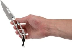 TRC Knives Speed Demon, Elmax Satin, Neck Knife -Knife Hub Shop TI SD 06 trc knives v201909