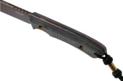 TRC Knives South Pole Apocalypse Finish 2021 Biohazard Edition, Elmax, Black Canvas Micarta, Survival Knife -Knife Hub Shop TI SP BCM BHE 05 trc knives v202106