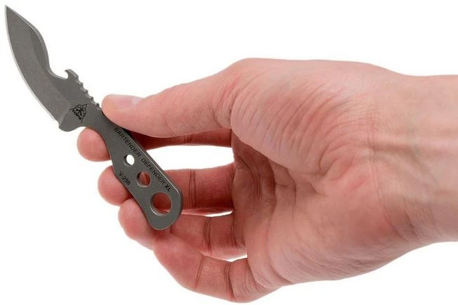 TOPS Knives TOPS Bartender Defender XL BAR-XL Tumble Finish, Neck Knife 7 TOPS Knives TOPS Bartender Defender XL BAR-XL Tumble Finish, Neck Knife - Image 5