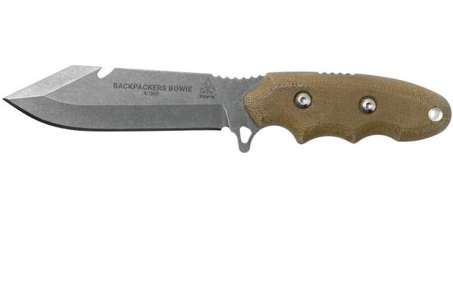 TOPS Knives Backpacker's Bowie BPB-01 Fixed Knife 3 TOPS Knives Backpacker's Bowie BPB-01 Fixed Knife