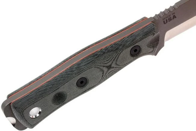 TOPS Knives B.O.B. Fieldcraft 154CM Grey/Black Micarta BROS-154-BLM 8 TOPS Knives B.O.B. Fieldcraft 154CM Grey/Black Micarta BROS-154-BLM - Image 6