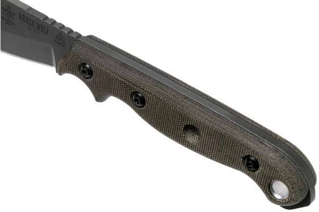 TOPS Knives Brush Wolf BWLF-01 Outdoor Knife, Nate And Aaron Morgan Design 7 TOPS Knives Brush Wolf BWLF-01 Outdoor Knife, Nate And Aaron Morgan Design - Image 5