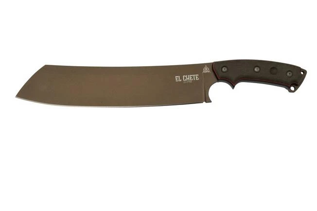 TOPS Knives El Chete ELCH-03 Midnight Bronze, Machete 3 TOPS Knives El Chete ELCH-03 Midnight Bronze, Machete
