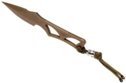 Spartan Blades Enyo Flat Dark Earth Neck Knife, SB2DE 12 Spartan Blades Enyo Flat Dark Earth Neck Knife, SB2DE -Knife Hub Shop USSB2DE 04 spartan blades ussb2de 04