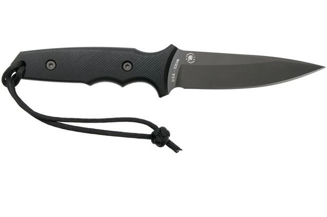 Spartan Blades Harsey TT Tactical Trout, Black, Fixed Knife 4 Spartan Blades Harsey TT Tactical Trout, Black, Fixed Knife - Image 2