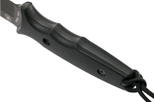 Spartan Blades Harsey TT Tactical Trout, Black, Fixed Knife 6 Spartan Blades Harsey TT Tactical Trout, Black, Fixed Knife - Image 4