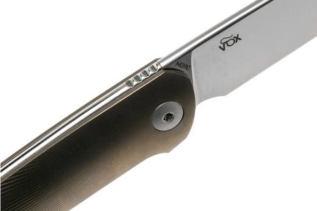 Viper Key V5976D3BR Milled Bronze Titanium Pocket Knife, Jesper Voxnaes Design 8 Viper Key V5976D3BR Milled Bronze Titanium Pocket Knife, Jesper Voxnaes Design - Image 6